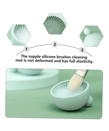 Ultimate Makeup Brush Cleaning Kit | Washer Bowl Scrubber Mat & Cleaning Pad for Flawless Cosmetics - Buy Online on SooperMarket.com