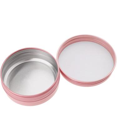 Yue Qin 15-Piece 10ml Aluminum Empty Jar Set - Travel Cream & Cosmetics Containers with Lids - Perfect for Lotions Creams and Mini Candles - Stylish Rose Gold Finish - Buy Online on SooperMarket.com