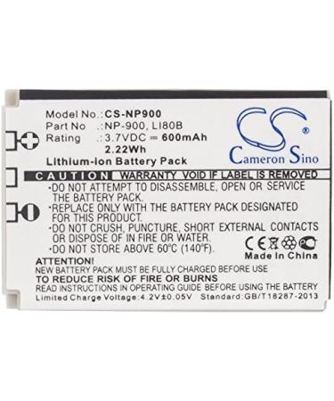 Buy Afshan 600mAh/3.7V NP-900 Battery Replacement for Avant S6 S4 S5 - International Shipping Available - Buy Online on SooperMarket.com
