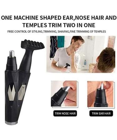 Ear and Nose Hair Trimmer - Portable USB Rechargeable Waterproof & Easy to Clean - Perfect Grooming Tool for Travel - Buy Online on SooperMarket.com