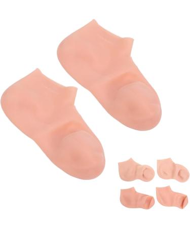 Moisturizing Gel Socks with Essential Oils - SPA Foot Care for Beauty Salons | Anti-Crack Treatment - Buy Online on SooperMarket.com