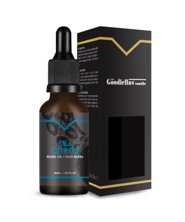 Goodfellas Smile Sea Citrus Beard Care Oil 30ml - Nourish & Style Your Beard | International Shipping - Buy Online on SooperMarket.com
