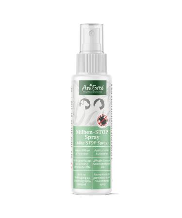 AniForte Mite-STOP Spray 100ml: Rapid Insect & Mite Repellent & Treatment For Dogs Cats & Horses