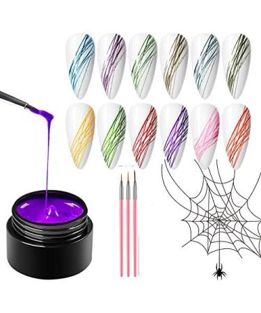Desikixudy 23 Piece Set Acrylic Set UV Gel Nail Polish Painting Brushes Dotting Pen Kit Manicure Clean Brush Tool - Buy Online on SooperMarket.com
