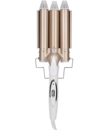 3 Barrels Curling Iron | Fast Heating Hair Waver & Crimper - 25mm Hair Curler Tool for Gorgeous Waves | International Shipping Available - Buy Online on SooperMarket.com