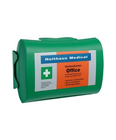 Office first aid kit with wall bracket DIN 13 157