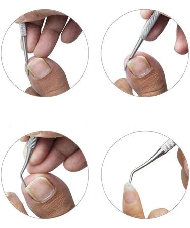 Long Handled Stainless Steel Toenail Clippers for Seniors - Precision Ingrown Toenail Scissors for Thick Toenails - Buy Online on SooperMarket.com
