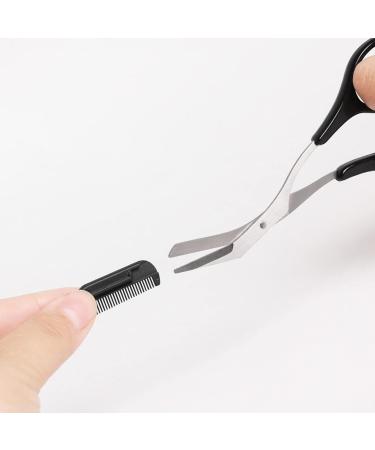 Professional Eyebrow Scissors for Men | Precision Trimmer & Comb for Perfect Eyebrows - Buy Online on SooperMarket.com
