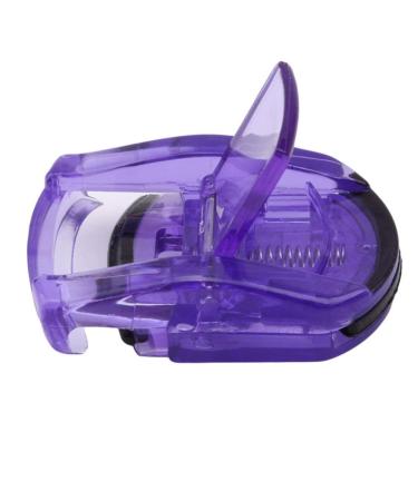 Portable Eyelash Curler Mini Eyelash Clip Makeup Tool Purple