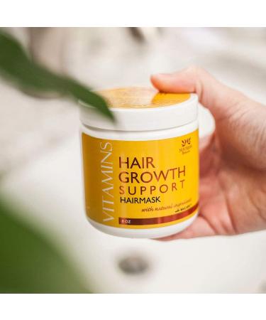 Nourish Beaute Hair Mask for Hair Loss and Deep Conditioning - Hydrating and Promotes Regrowth 8 Oz - Buy Online on SooperMarket.com