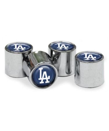 WinCraft Los Angeles Dodgers Chrome Valve Stem Caps