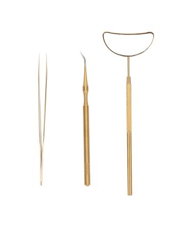 Lash Lift Tweezers Tool Easy Separate Close Bite Lash Lifting Tool Set Stainless Steel Moon Shaped with Storage Box for Beauty Salon (GERNIEagwnq7xyr8-12)