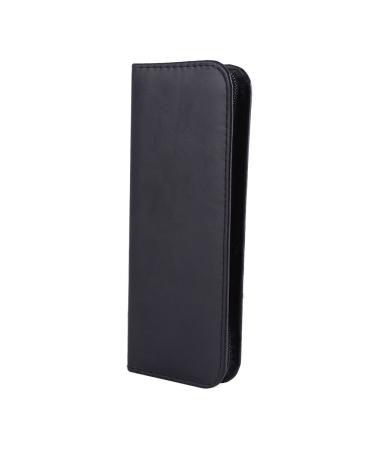 Professional Pu Leather Zipper 2 Scissors Pouch Box Hairdressing Scissors Tool Bag Thinning Shears Kit Premium Shears for Hair Cutting