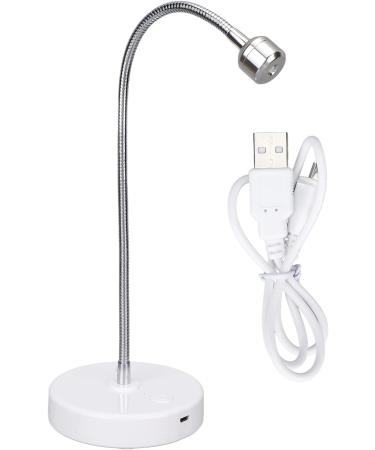 3W Small UV LED Nail Dryer | USB Gooseneck Cure Light for Gel Nails | Quick Dry Nail Extension Lamp - Buy Online on SooperMarket.com