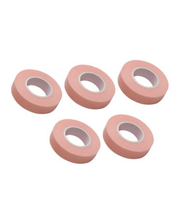 Healeved 5 Rolls Eyelash Tape Eyelashes Grafting Supply Lashes Tool Adhesive Fabric Tape Eyelash Planting Strip False Lash Tape Beauty Salon Supplies Adhesive Tape 900x1.1cm Pink 3337JFQB22D