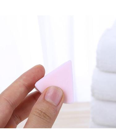 Buy Angoily Makeup Puff Wedge - Bulk Cosmetic Blender Sponge for Foundation & Cleansing | Triangle Powder Puff - Ideal for Loose Powder - 8.3x8.3x10CM - Buy Online on SooperMarket.com