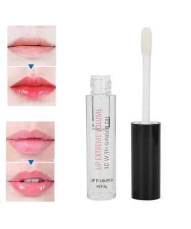 Lip Plumper Gloss - Deep Moisturizing Balm Serum for Enhanced Elasticity & Fine Line Reduction | Hydrating Lip Care - Buy Online on SooperMarket.com