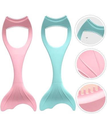 PLAFOPE 2pcs Mascara Brush Tools Eyeshadow Applicator Guard Lash Aid Makeup Tool Multifunction Eyebrow Card - Buy Online on SooperMarket.com