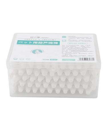 55 Double Tip Cotton Swabs | Organic Makeup & Pet Cleaning Buds | Eco-Friendly Paper Swabs - Buy Online on SooperMarket.com
