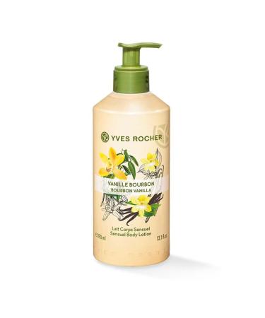 Yves Rocher Les Plaisir's nature body milk bourbon vanilla pure enjoyment!A moisturizing body milk that smells seductively.1 x pump flacon 390ml aloe vera 390 ml (1 Pack)