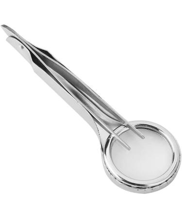 July Gift Magnifying Glass Tweezer Multi-Functional Tweezer with Magnifier 10X Magnifier Professional Tools Portable for Home Use Watchmakers Busniess Use Wacth Repair - Buy Online on SooperMarket.com