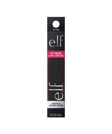 e.l.f. O Face Satin Lipstick - Richly Pigmented, Nourishing & Long-Lasting - Vegan & Cruelty-Free - Buy Online on SooperMarket.com