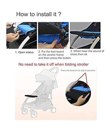 Stroller Footrest Extension Board for Babyzen YOYO YOYO+ Stroller Pram - Buy Online on SooperMarket.com