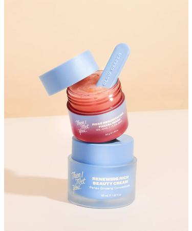 Then I Met You Ros Resurfacing Facial Mask - Nourishing AHA BHA Treatment | Vegan Brightening Skincare - Buy Online on SooperMarket.com