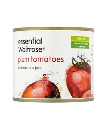 Italian Plum Tomatoes Essential Waitrose 230g