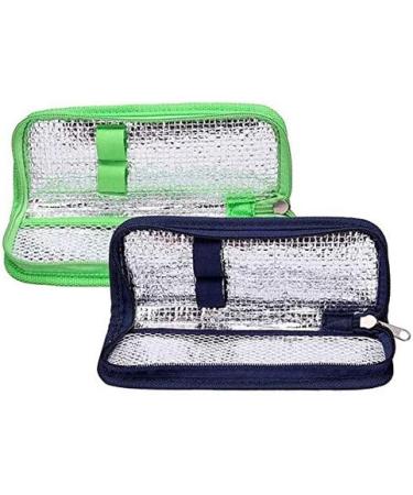 RETYLY Insulin Travel Case Diabetic Medication Organizer Bag Navy Blue - Buy Online on SooperMarket.com