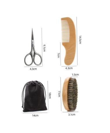NOLITOY Men's Beard Care Kit - 3 Sets with Conditioner Oil Razor & Accessories for Ultimate Grooming - Buy Online on SooperMarket.com