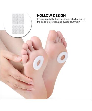 Beaupretty Corn Adhesive Foam Toe Relief Pads - 4 Sheets | Oval Foot Protectors for Blisters & Heel Pain - Buy Online on SooperMarket.com