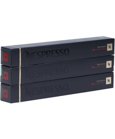 30 Decaf Ristretto Nespresso Coffee Capsules - New Strong Decaf