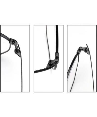 RANARA Replacement Eyeglass End Tips - Thin Metal Frame Arms Gray Eyeglass Replacement Temples & Accessories International Shipping Available - Buy Online on SooperMarket.com