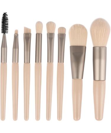 Dajidafu 8 Pieces Portable Makeup Brushes Waterproof Storage Bag Powder Foundation Make Up Kit Brush Cosmetics Supplies White Type 2 White Type 2 - Buy Online on SooperMarket.com