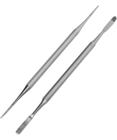 Verdant Touch Ingrown Toenail File Lifterwith File Ingrown Toenail Tool and File Cleaner Double Ended Stainless Steel Pedicure Nail Care Tool - Buy Online on SooperMarket.com