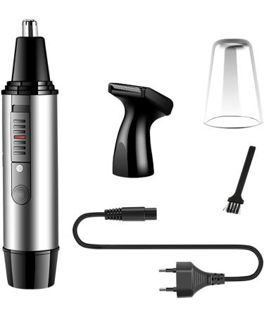 TEMKIN Nose Hair Trimmer - Rechargeable Metal Beard & Ear Cleaner | Precision Nasal Grooming Tool - Buy Online on SooperMarket.com