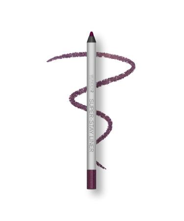 Wunder2 SUPERSTAY LINER Makeup Pencil Long Lasting Waterproof Eye Liner  Glitter Aubergine  1 Count Glitter Aubergine 1 Count (Pack of 1)