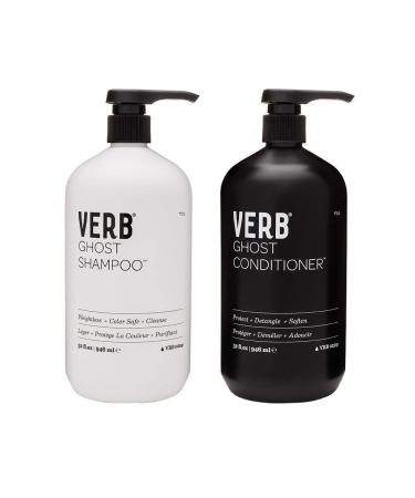 Verb Ghost Shampoo & Conditioner LITER DUO (32 oz each)