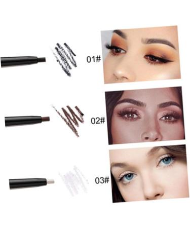 Angoily Eyeliner Pencil Eyebrow Pencil Eye Pencil Waterproof Eye Liner Women Makeup E43 Automatic - Buy Online on SooperMarket.com