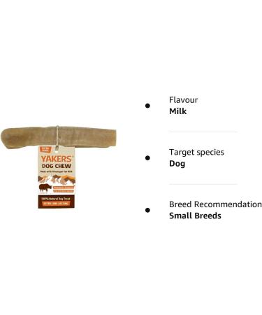 Yakers Dog Chew Extra Large x 2 - Yak Milk Value Pack of 2 - Save! - Buy Online on SooperMarket.com