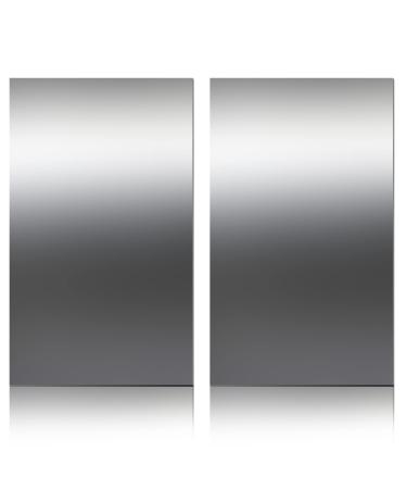 Stainless Steel Sheet, Metal Sheet for Crafting, Flat Sheets of Metal for Kitchen DIY Craft Making (2 Pcs, 12 x 6 x 0.018 Inch) 2 12 x 6 x 0.018 Inch