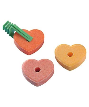 Nobby salt lick "Heart" with holder pack of 3 30 g each