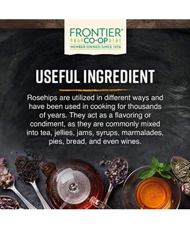 Buy Frontier Natural Products Whole Rosehips 16 oz | Premium Herbal Tea Ingredients - Buy Online on SooperMarket.com