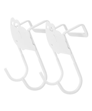 WOONEKY Clothes Hanger 2pcs Shape Rabbit Hangers Towel Hanger The Bedroom Room Rack Coat Hooks Over Kitchen Clothes Living