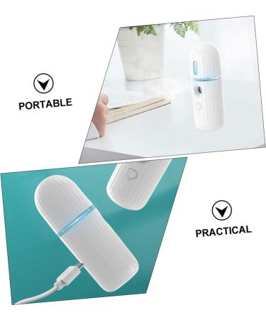 PLAFOPE 2pcs Moisturizing Sprayer Handheld Clothes Steamer Lightweight Facial Mister Mini Humidifier Abs - Buy Online on SooperMarket.com