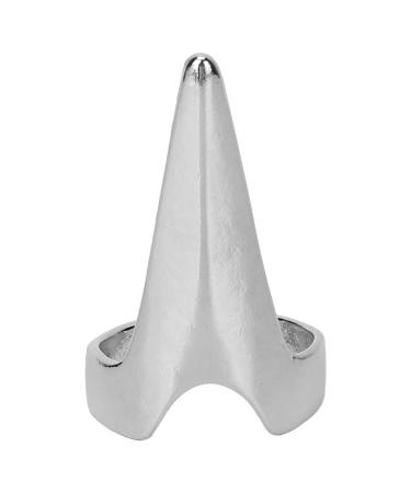 Hair Selecting Tool Alloy Stable Sturdy Beard Parting Ring for Daily Styling for Men Women for Cutting for Braiding