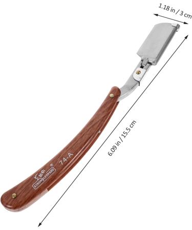 Angoily Stainless Steel Scissors & Razor for Men | Travel Barbershop Shaving Blades & Hair Scissors - Buy Online on SooperMarket.com