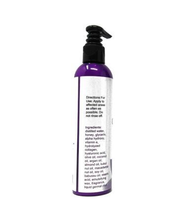Ultimate Crepey Skin Cream - Hyaluronic Acid Argan Oil & Silk Peptides for Dry & Aging Skin - 8oz Green Apple Scent - Buy Online on SooperMarket.com