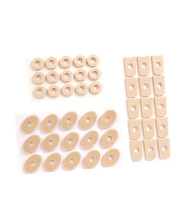 Anneome 3 Pieces Protection Pad Patches High Heel Stickers Foot Care Stickers Toe Corn Pads Self-Adhesive Feet Corn Patches Toe Corn Patches Abrasion-Proof Pastes Feet Corn Pads